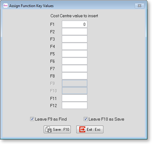 Assigning function keys Assigning function keys image