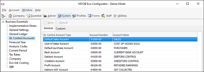 Exo Job Costing Help - Setting Up Exo Business for Job Costing