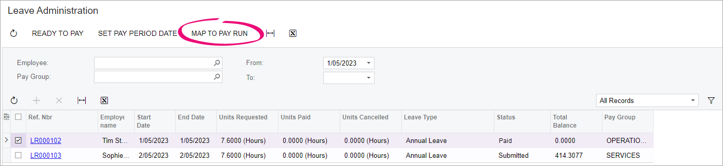 https://help.myob.com.au/files/advanced/images/Map%20leave%20request%20to%20pay%20run.png