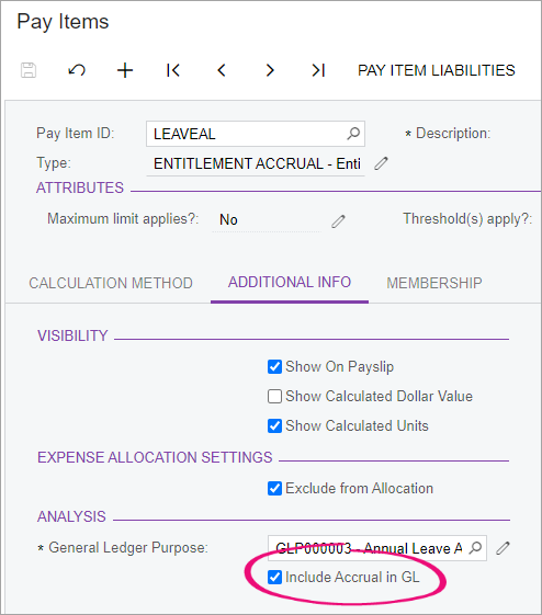 Setting up payroll expense allocation