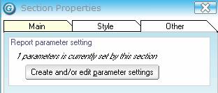 section properties other