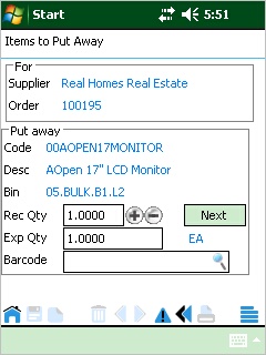 1receiveputawayformWBM