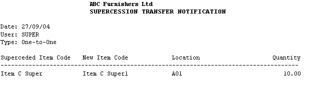 INTransfer Notification